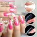 120-Piece Dual Nail Forms Set - Stencil Extension Shapes with Pink Dual-Ended Brush Nail Tip Clip Sponge Separator & Nail Files | Perfect for Polygel Nails - Buy Online on GoSupps.com