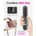 Porta Cordless Hair Straightener Brush - NOVUS Portable Mini Ionic Hot Comb for Women | Lightweight USB Rechargeable Travel-Friendly - Buy Online on GoSupps.com