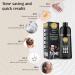 400ml Black Hair Shampoo: Herbal Hair Color Dye for Men and Women - Semi-Permanent, Gentle Formula for Smooth, Shiny Results - Buy Online on GoSupps.com
