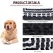 Ieuumler Sniffing Carpet Dog Smell Training Mat 45x45cm - Dark Gray | Effective Pet Training for Dogs & Cats - Buy Online on GoSupps.com