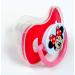 Disney Minnie Mouse Pacifier Set - Red & Pink (2 Pack) with Nipple Cover - Buy Online on GoSupps.com