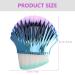 Beaupretty Nail Cleaning Brush Set - 2pcs Mini Brush for Nail & Makeup - Perfect for Travel & Cosmetic Application - Buy Online on GoSupps.com