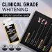 Non-Sensitive Teeth Whitening Strips - 56 Count Non-Slip Kit for Quick, Professional Results | Natural Coconut Flavor - Black & Golden - Buy Online on GoSupps.com