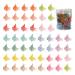 50 Pieces Butterfly Hair Clips Mini Hair Clips  Small Hair Claw Clips Pastel Hair Clips Mini Cute Hair Accessories Clips for Women Girls(set4) set4 multicolor
