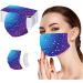 ZQP 2021 Happy New Years Face Bandanas Adults Disposable Face Bandanas Adults Christmas 3-Ply Face Balaclava 50 count (Pack of 1) A1124-145 - Buy Online on GoSupps.com