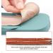 Buy 2 Pairs PU Leather Flip Flop Insoles - Soft Shockproof Cushions for Flat Sandals & High Heels - Metatarsal Foot Pads (Large) - International Shipping Available - Buy Online on GoSupps.com