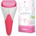 PUR Botanicals Ice Roller for Face & Eye Puffiness Relief - Therapeutic Facial Massager for Beauty - Cooling Face Rollers for Women - Tone & Tighten Your Damaged Skin - Reduce Wrinkles & Relieve Pain Magenta