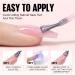 TOMICCA 4PCS Jelly Nude Pink White Gel Nail Polish Set - Sheer Clear Crystal Translucent French Manicure DIY Home Kit 8ML - Buy Online on GoSupps.com