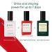 Manucurist Green Poppy Red Nail Polish - 0.5 fl oz Vegan 9-Free Bio-Sourced Formula - Buy Online on GoSupps.com