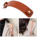 DYNWAVE Leather Shoulder Strap Pad Detachable Handle Wrap Pad for Purses Laptop Case Brown - Buy Online on GoSupps.com