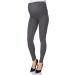 SOFTSAIL Maternity Leggings: High Waisted Cotton Trousers with Belly Support | Graphite Pregnancy Pants for Women - Buy Online on GoSupps.com