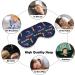 Colorful Dachshund Dog Sleep Mask - Adjustable Blindfold for Sleeping, Travel, and Naps - Buy Online on GoSupps.com