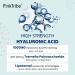 High Dose Liposomal Hyaluronic Acid Capsules - 1200mg 500-700 kDa Additive-Free 60 Capsules (2-Pack) | Premium Hydration Supplement - Buy Online on GoSupps.com