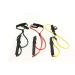 A99 Golf Power Swing Cord Resistance Bands Exercise Fitness Yoga or Pilates Workout Gym Sports Golf Training Aids Power Swing Cord Right Hand 3pcs with Blue Carry Bag Pouch Great Gift (Resistance: 1pc Strong 1pc Medium 1pc Smaill)