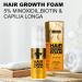 Buy Hair Growth Foam for Men & Women | With Biotin & Capilia Longa | Effective Hair Regrowth Treatment for Thicker Stronger Hair | Stop Hair Thinning - Buy Online on GoSupps.com