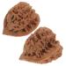 Fomiyes 2st walnut fitness handball chinese handball walnut massage ball coach chattering handballs for healthcare self-massage points walnut core physiotherapy deduction