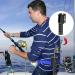 Fusiontec Waist Belt Rod Holder - Portable Fishing Rod Holder for Outdoor | Lightweight and Durable | Black | 20x7x7cm - Buy Online on GoSupps.com