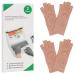 2-Pair Arthritis Compression Gloves for Raynaud's & Carpal Tunnel Relief - Coffee, Small - Buy Online on GoSupps.com