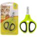OneCut pet nail clippers updated version for cats and kittens claw scissors for trimming professional nail clippers for cats puppies kitten and small dogs green