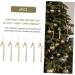 Cabilock Artificial Garland 18 Pcs Crutch Pendant Children s Toys Christmas Hanging Ornaments Candy Crutch Christmas Pendant Set - Buy Online on GoSupps.com