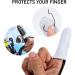 Dr.Fish 2 Piece Fishing Gloves | Casting 2 Finger Stall Protector for Saltwater Trolling Surf Fishing - Anti-Slice, Anti-Slip, Cozy Woolen Sheepskin | Size L - Buy Online on GoSupps.com