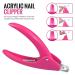 Clear Coffin Nail Tips Set - 500pcs Full Cover Press On Nails with Glue, Clipper, and Tools for Gel Nail Art - Buy Online on GoSupps.com