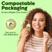 Vegan Silk Dental Floss - Eco-Friendly Bamboo String | Biodegradable Plastic-Free Zero Waste Oral Care | Natural Mint Floss for Adults & Kids - 55yds - Buy Online on GoSupps.com