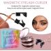 Magnetic Eyelashes Reusable Magnetic Lashes with 12 Pieces No Glue Waterproof & Easy to Wear Looking Natural 3D False Eyelashes Kit with Applicator (Pink) - Buy Online on GoSupps.com