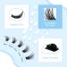 KevKev 320 Pcs D Curl Eyelash Clusters DIY Lash Extensions | 4 Mixed Styles | Wispy & Natural Look |D-Mix (8-16mm) - Buy Online on GoSupps.com