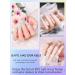 Kalolary 20PCS Gel Nail Polish Strips Nail Gel Art Sticker Full Nail Wraps Decals with Nail File and Stick for Women Girls Nail Art Decor (UV/LED Lamp Required) (C) - Buy Online on GoSupps.com