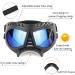 NAMSAN Dog Goggles Eye Protection Dog Sunglasses Anti-UV Goggles Windproof Puppy Goggles with Adjustable Flexible Straps for Small/Medium Dogs (Blue) - Buy Online on GoSupps.com