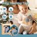 Buy Tyry.hu Blue Elephant Silicone Baby Bite Ring - BPA-Free Teething Bracelet & Cooling Chew Toy for Newborns - Buy Online on GoSupps.com