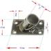 NRC&XRC Boat Hand Rail Fitting- 60 Degree 1 Rectangular Base Marine 316 Stainless Steel - Buy Online on GoSupps.com