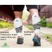 ActivRunner Calf Compression Sleeves. 2 Pairs Per Pack. Performance Compression Support for Improved Circulation Shin Splints Calf Muscle Cramps Injury Prevention Exercise Recovery Medium (calf 32-38cm) White/Black - Buy Online on GoSupps.com