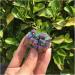 Natural Crystal Rough 3pcs Aura Angel Crystal Cluster Natural Titanium Coating Gemstone Quartz Cluster Home Decor 110-120g - Buy Online on GoSupps.com