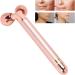 3D Roller Face Massager V Shaped Facial Rollers Face Slimming Tightening Tool Lifting Face Lines Remove Puffiness (Rose Gold) - Buy Online on GoSupps.com