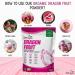 BeMorganic Organic Dragon Fruit Powder - 100g Pure Pink Pitaya Smoothie Powder | No Added Sugar or Gluten - Buy Online on GoSupps.com