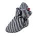 TMEOG Baby Booties Slippers Infant Boots Newborn First Walking Shoes Baby Winter Sock Crib Shoes for Boys Girls 0-18Months 0-6 Months A Striped