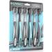 Nuva Dent Ultra Soft Charcoal Toothbrush - Gentle Slim Brush Head - Whitens Teeth - 6 Pack - Buy Online on GoSupps.com