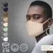 JAGO facial mask-washable 2-layer filter compartment made of cotton for women and men 2/4/8/8/10 Set and color selection-community mask makeshift mask everyday mask fabric mask 6 Series pink
