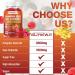 VAJYKEWJY Pumpkin Seed Oil & Saw Palmetto Gummies - Hair Growth & Skin Health Supplement with High-Purity Extract for Women & Men Vegan Raspberry Flavor 60 Gummies - Buy Online on GoSupps.com
