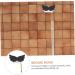 Cabilock Mop Clip Hook & Broom Holder | No-Punch Wall Organizer for Mops & Brooms - Space-Saving Storage Racks - Buy Online on GoSupps.com