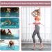 Upgraded Large Size Smart Weighted Hoola Hoop for Abdomen Fitness and Weight Loss - 24 Detachable Knots, Adjustable Weight, Auto-Spinning Ball - Pink - Buy Online on GoSupps.com