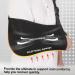 Arm Sling Shoulder Immobilizer with Pocket - Comfort & Support for Surgery Rotator Cuff Elbow Wrist Injuries - Unisex Black - Buy Online on GoSupps.com