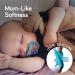 Nanobebe Baby Soothers 0-3 Month - Orthodontic Silicone Comfort for Breastfeeding Babies - BPA Free, 2pk Pink - Buy Online on GoSupps.com