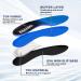 Plantar Fasciitis Insoles High Arch Support Orthotic Inserts | Blue, Mens 8-8 1/2 | Womens 10-10 1/2 - Relieve Foot Fatigue - Buy Online on GoSupps.com