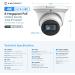 Amcrest UltraHD 4K Outdoor Security IP Turret PoE Camera - 98ft Night Vision, IP67 Weatherproof, MicroSD Recording - White - Buy Online on GoSupps.com