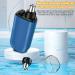 Portable Nose Hair Trimmer for Men - Rechargeable 360 Capture | Blue Color - Buy Online on GoSupps.com