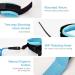 2.5M Anti Lost Wrist Link Belt for Baby/Toddler - 360 Rotate Security Elastic Wire Rope - Safety Leash Wristband/Hand Harness for Walking - Blue+Pink - Buy Online on GoSupps.com