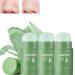 Juxek Green Tea Mask Stick Green Tea Deep Cleanse Mask Stick Blackhead Remover Poreless Deep Cleansing Mask Stick Green Tea Black Head Remover Stick Moisturizing Face Mask for All Skin Types (3)